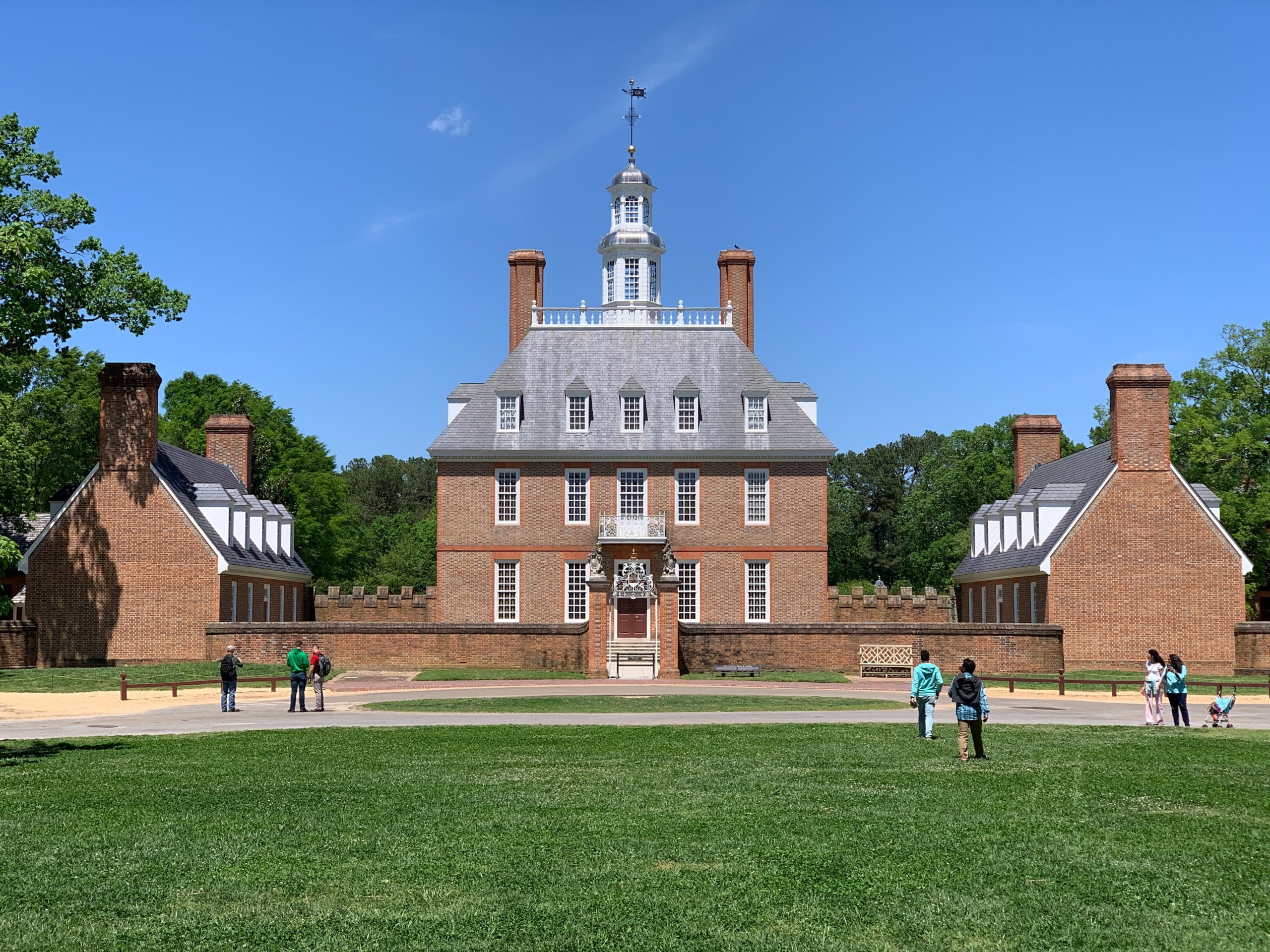 Governor's Mansion in Colonial Williamsburg, VA